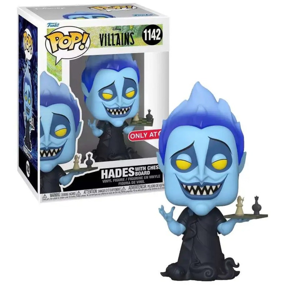 Disney Villains Funko POP! - HADES WITH CHESS BOARD # 1142 - Target Exclusive